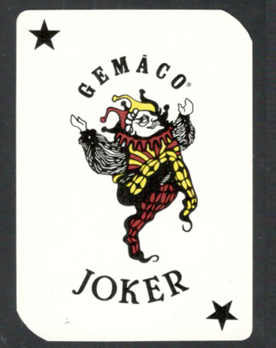  Golden Nugget Casino Playing Cards Gemaco Joker 2 - Type 10