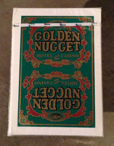Golden Nugget Casino Playing Cards - Type 5